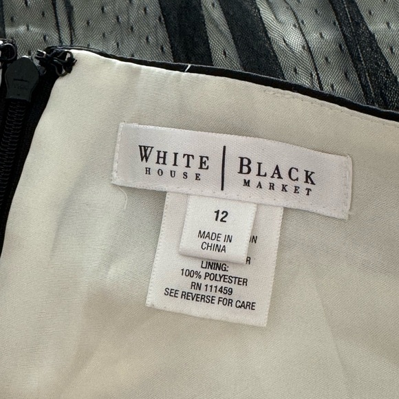 Prom Dress Strapless lace overlay Dress Size 12 New - Picture 3 of 8